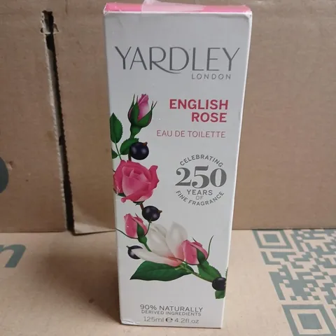BOXED YARDLEY LONDON ENGLISH ROSE EAU DE TOILETTE 125ML