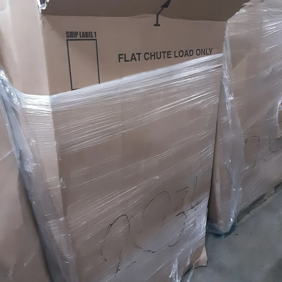 PALLET OF ASSORTED PRODUCTS INCLUDING PHILIPS VILLA GLASS TABLE, GOLMEZIL OIL FREE AIR FRYER, EURO SHOWERS TOILET SEAT, GIOVARA CHAIR MAT, SIMDER MUG WELDER, HIBBENT BIDET SEAT 