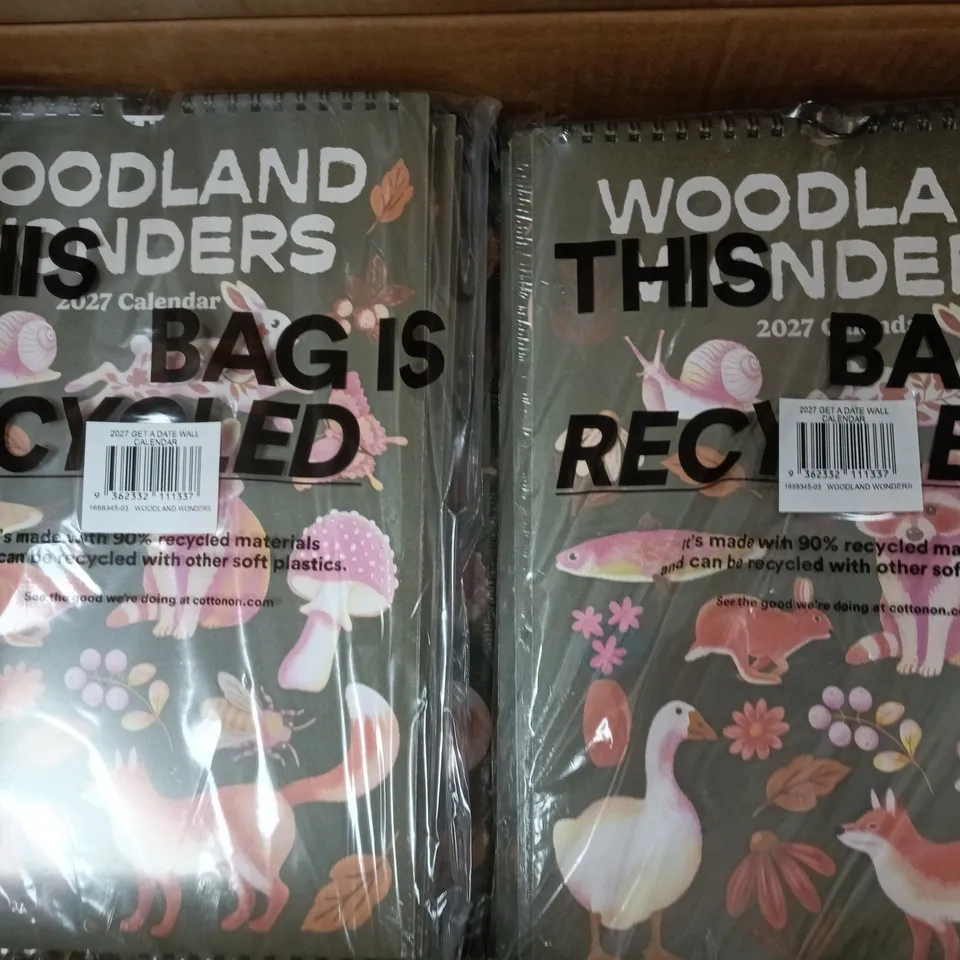 APPROXIMATELY 60 GET A DATE WALL WOODLAND WONDERS 2027 CALENDERS