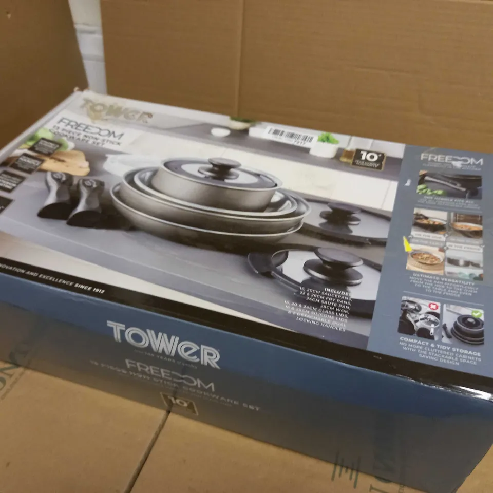 TOWER FREEDOM COOKWARE SET