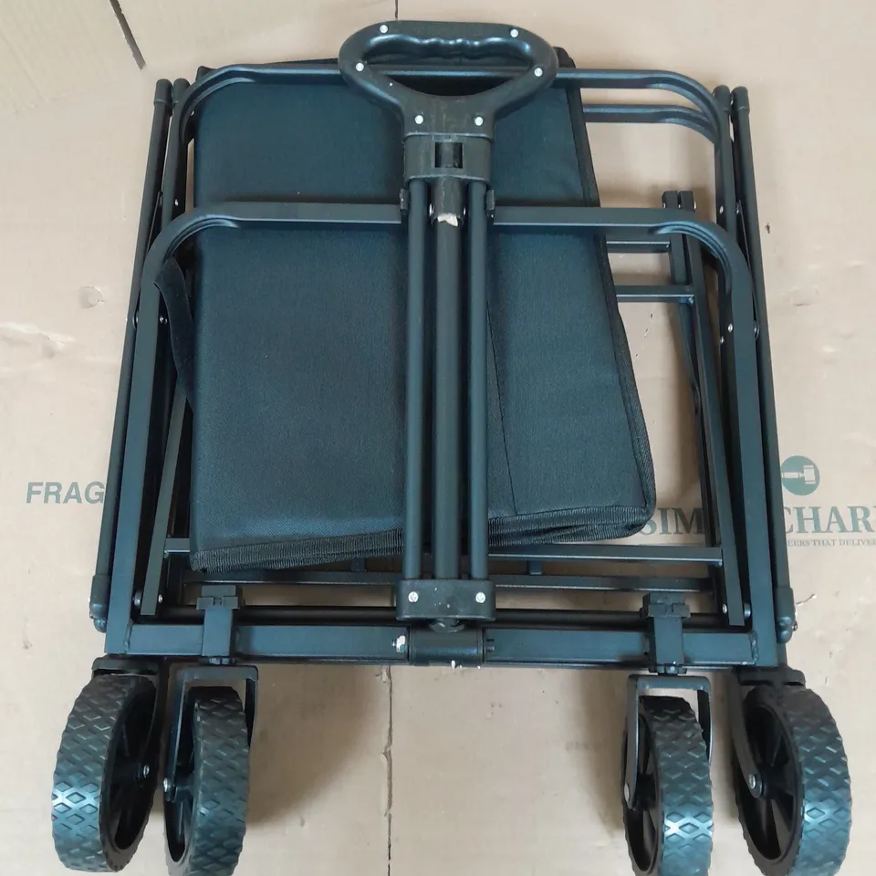 STORAGE TROLLEY IN BLACK