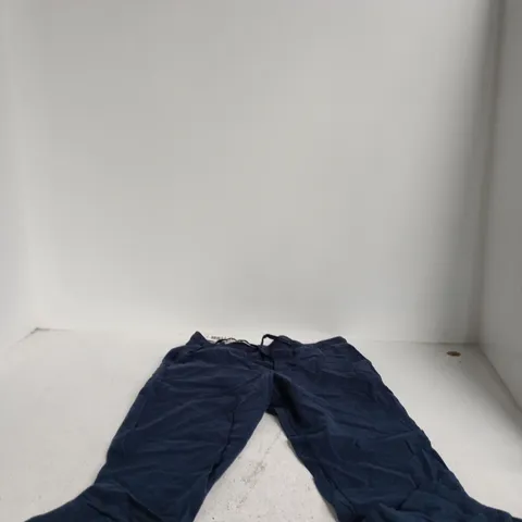 JACK & JONES NAVY LINEN TROUSERS – EU M (FR M)