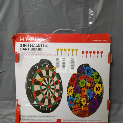 HY-PRO 2 IN 1 MAGNETIC DART BOARD 