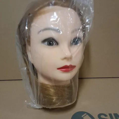 FEMALE STYLING HEAD WITH BROWN HAIR 