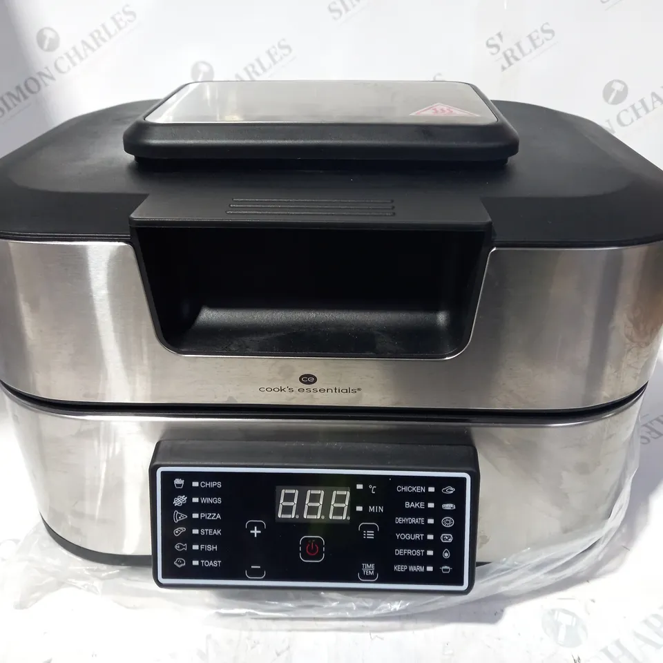 BOXED COOK'S ESSENTIALS GRILL & AIRFRYER 5.5L