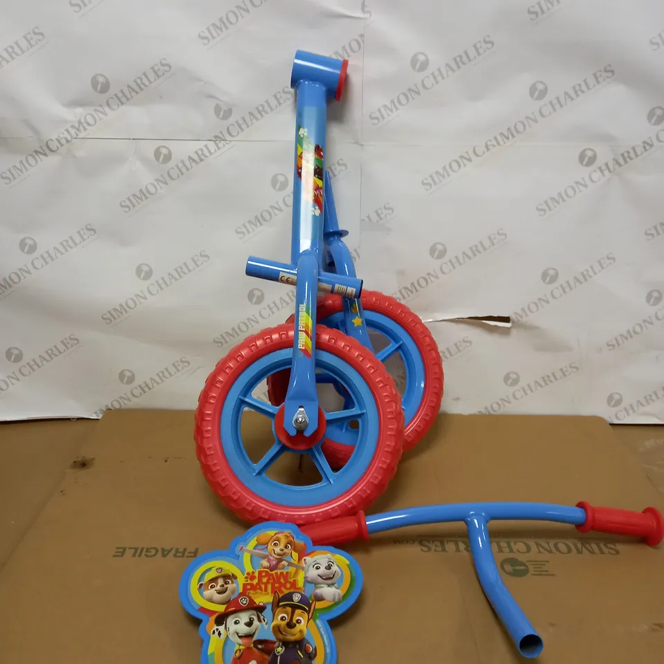 PAW PATROL BALANCE BIKE RRP £52.99