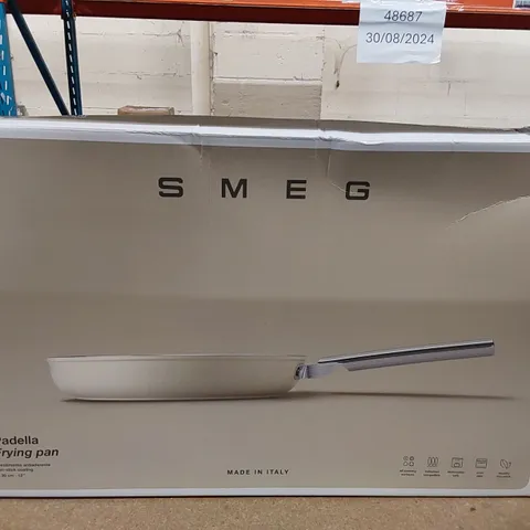 BOXED SMEG NON STICK OVEN SAFE FRYING PAN (1 BOX)