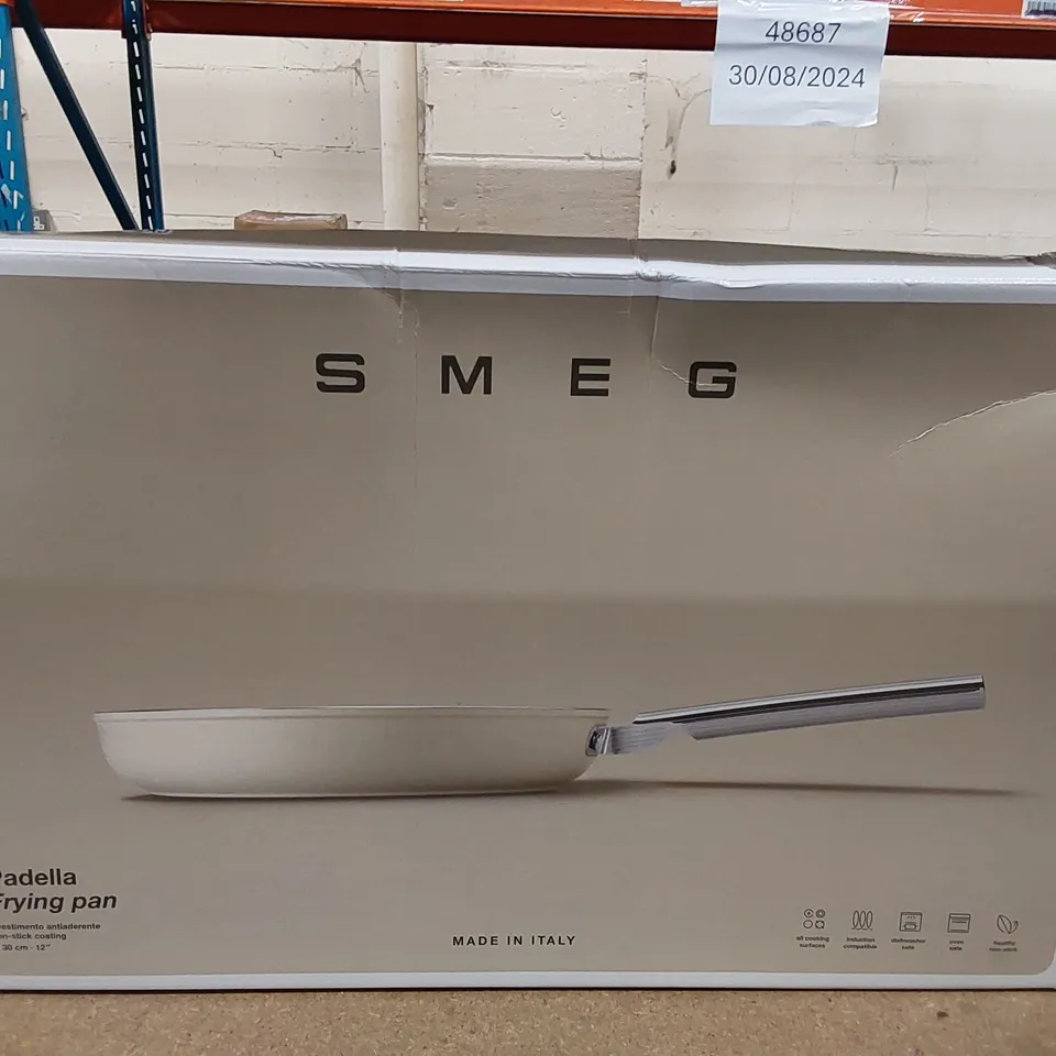 BOXED SMEG NON STICK OVEN SAFE FRYING PAN (1 BOX)