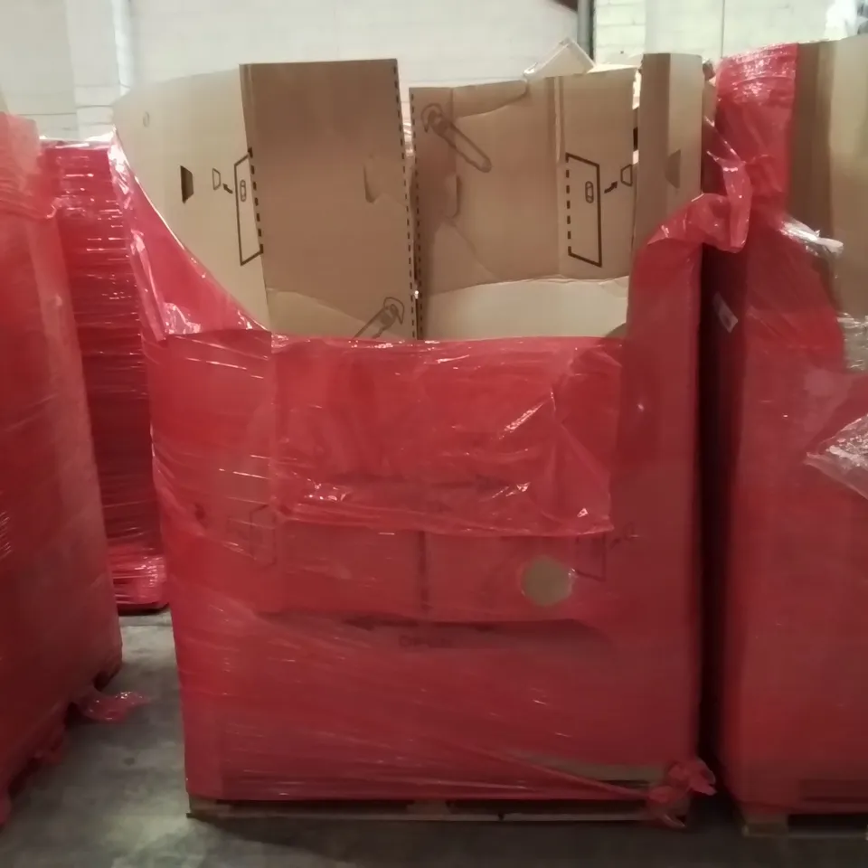 PALLET CONTAINING ASSORTED ITEMS TO INCLUDE: HOLLYWOOD MAKEUP/VANITY MIRRORS, LED CEILING LIGHTS, OIL FILLED RADIATOR ECT