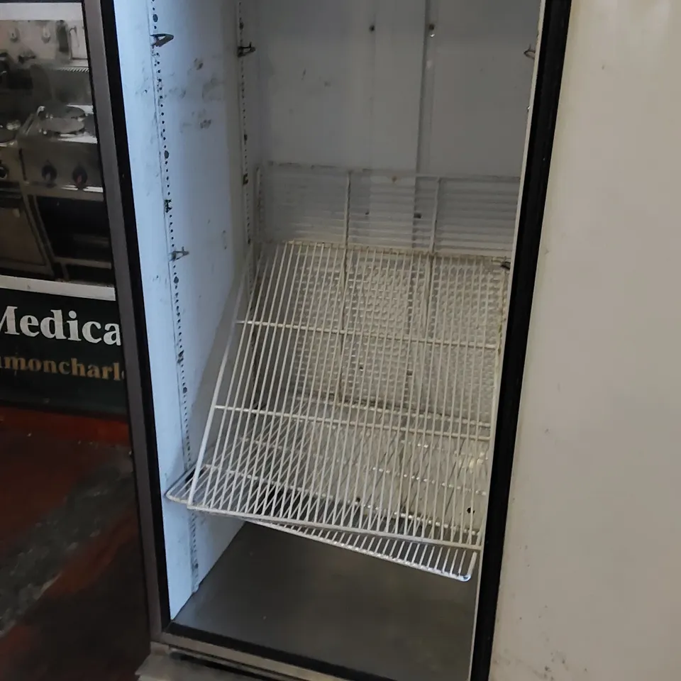 TRUE REFRIGERATION T-19E COMMERCIAL STAINLESS STEEL FRIDGE 