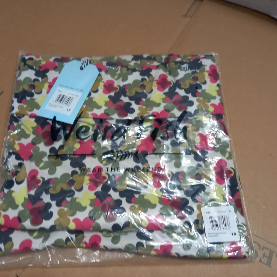 BAGGED WEIRD FISH MAIMO ORGANIC PRINTED JERSEY DRESS - 18