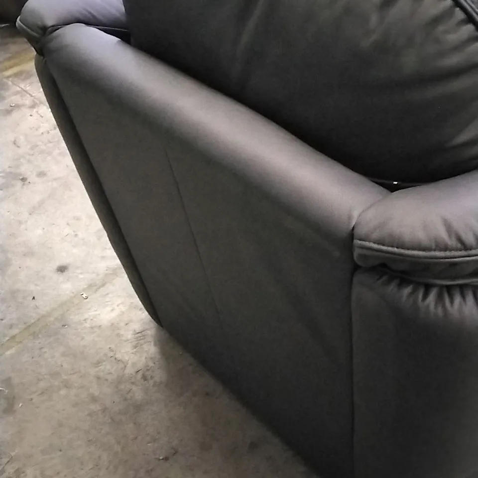 QUALITY BRITISH DESIGNED & MANUFACTURED G PLAN JACKSON ARMCHAIR CAMBRIDGE PETROL BLUE LEATHER