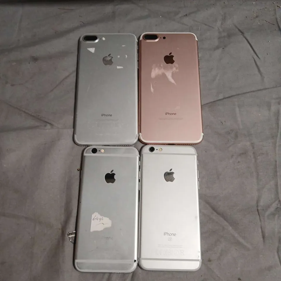 APPROXIMATELY 30 APPLE IPHONE BACKS - FOR PARTS - ASSORTED MODELS AND COLOURS