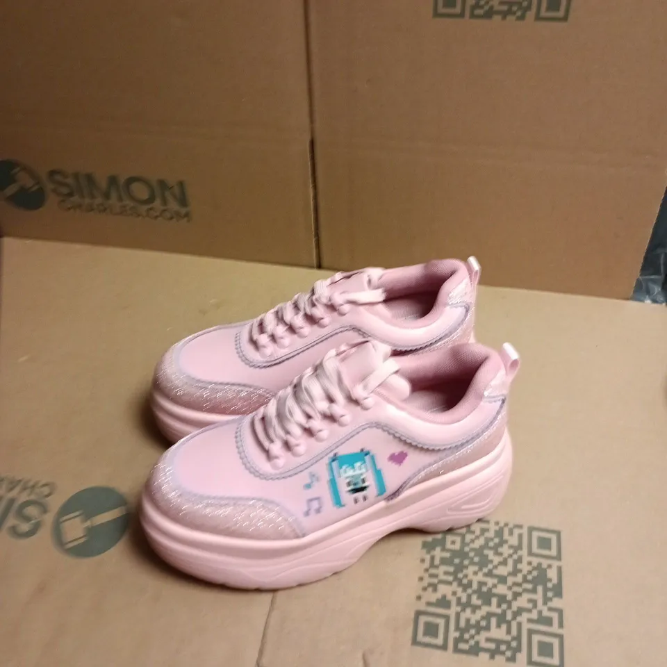 KOI X HATSUNE MIKU CHUNKY TRAINERS – PINK, UK6 (WOMEN)