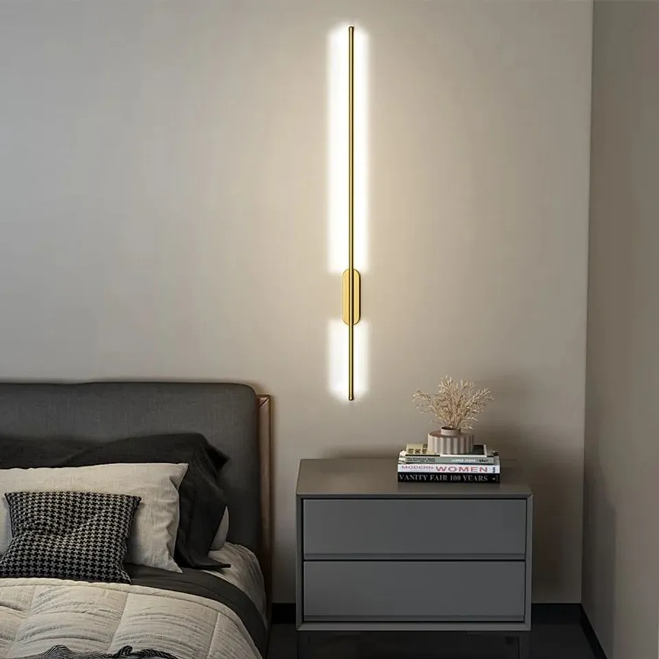 PACKAGED EMPORIA ALUMINIUM WALL SCONCE 