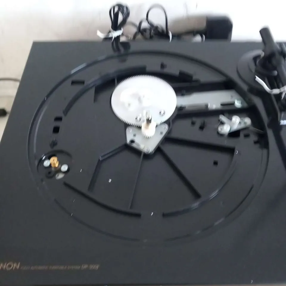 DENON DP300 BLACK RSEXC HIFI TURNTABLE - COLLECTION ONLY