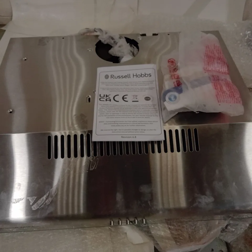 Russell Hobbs Cooker Hood – Stainless steel, with instruction manual -RHVS RCH602SS-M/B-M