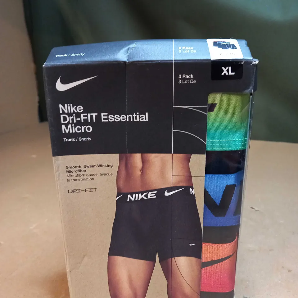 NIKE DRI-FIT ESSENTIAL MICRO TRUNKS SIZE XL