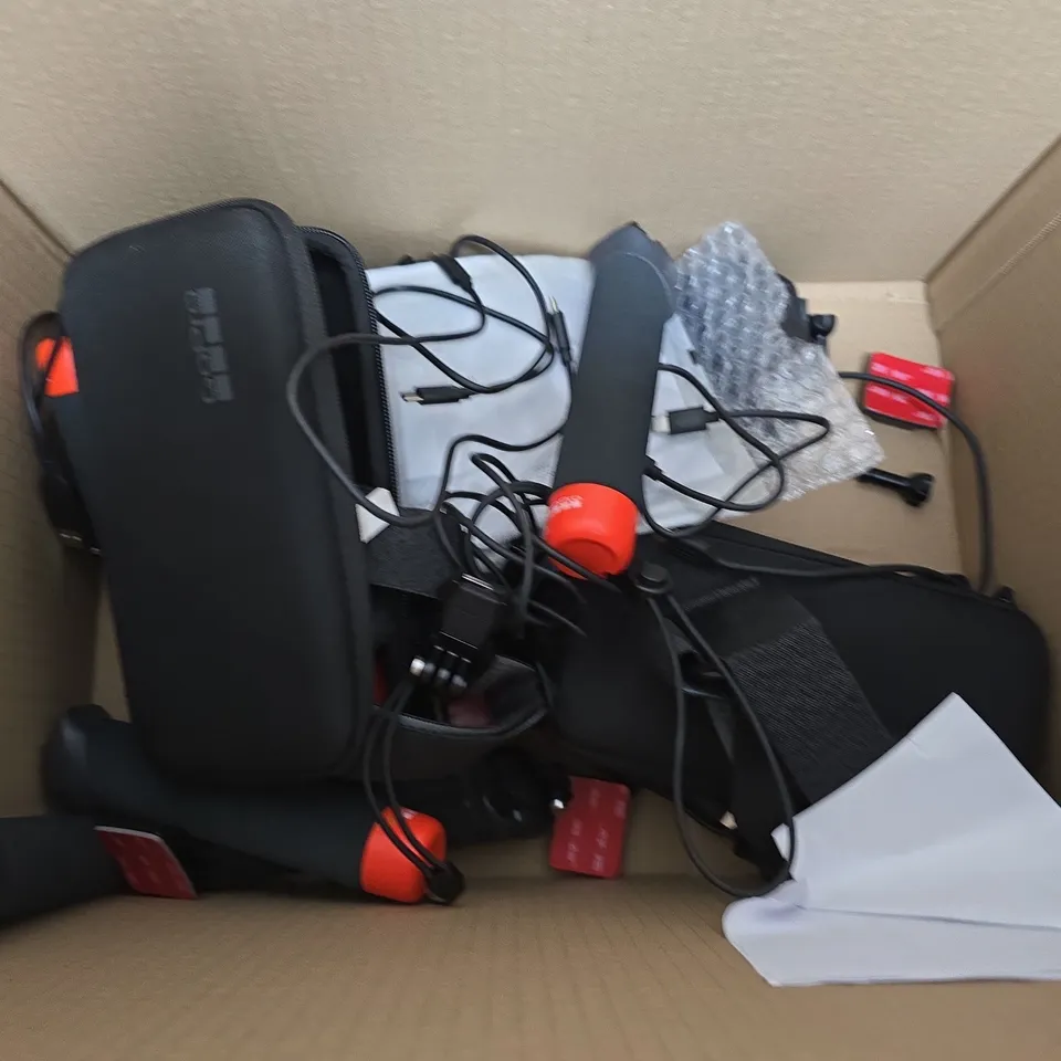 BOX OF ASSORTED GOPRO ACCESSORIES 