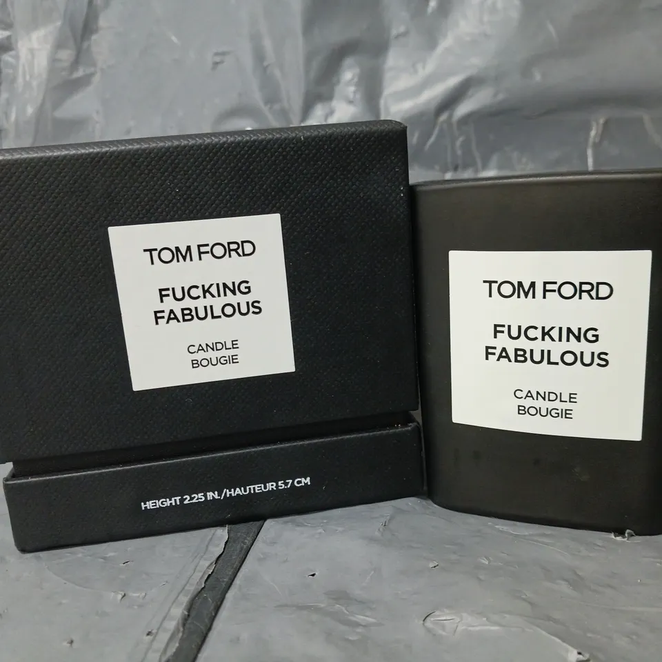 BOXED TOM FORD FUCKING FABULOUS CANDLE BOUGIE