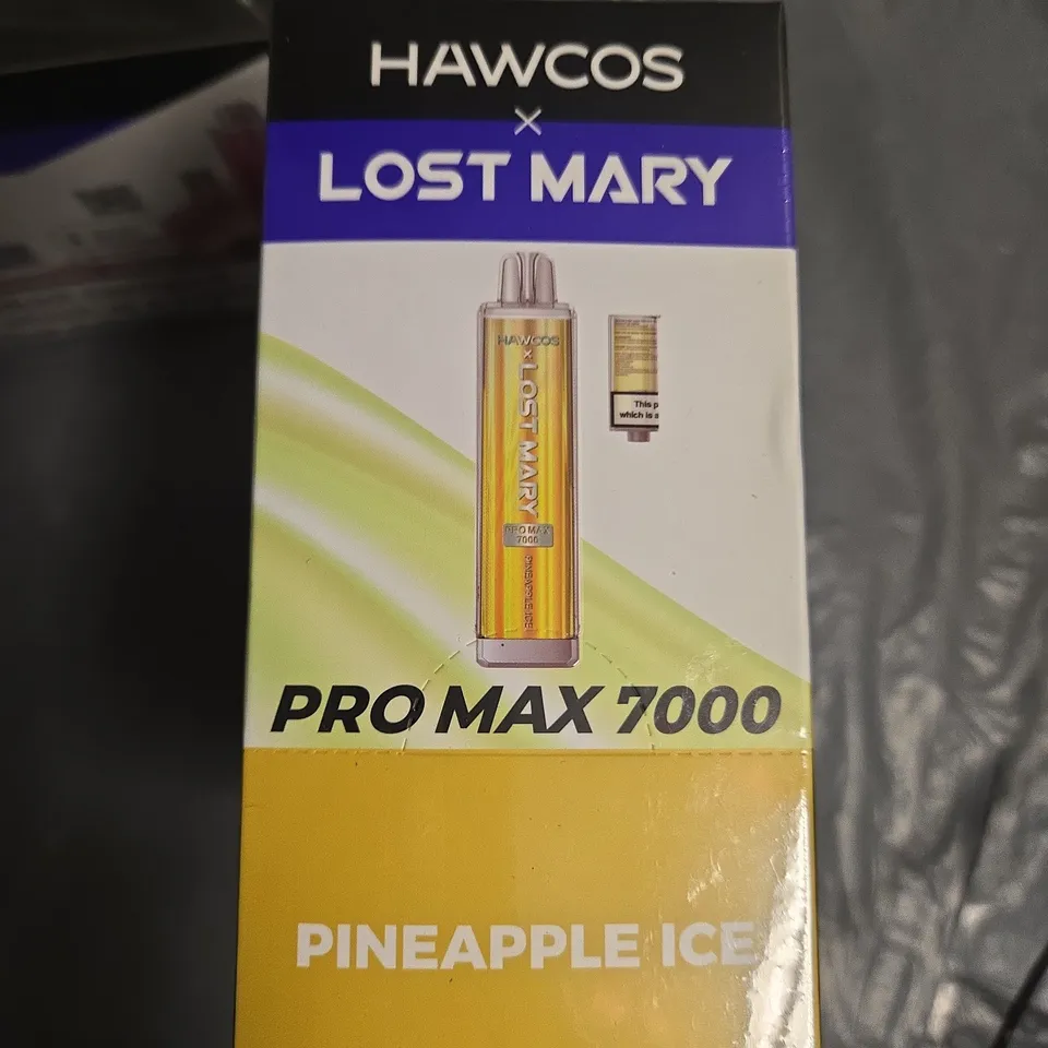 LOT OF 5 SEALED LOST MARY HAWCOS PRO MAX 7000 REFILLABLE POD KITS
