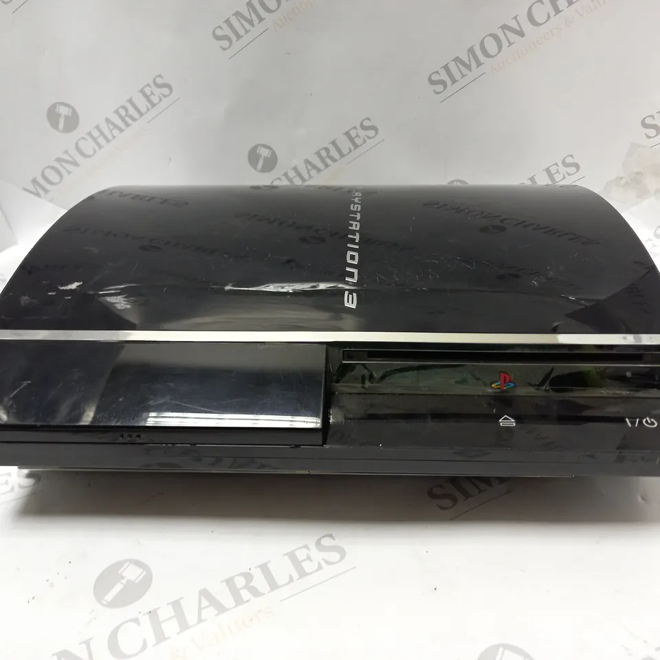 SONY PLAYSTATION 3 GAMES CONSOLE IN BLACK