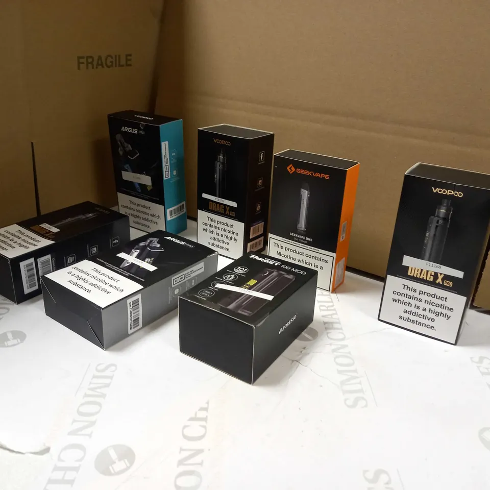 BOX OF APPROX 20 ASSORTED VAPING ACCESSORIES