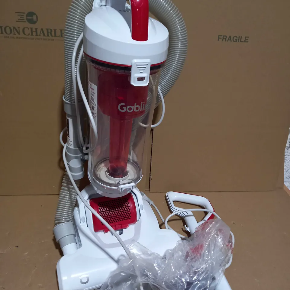 GOBLIN PET UPRIGHT VACUUM CLEANER - WHITE/RED