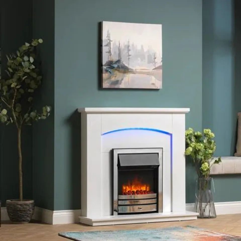 BOXED CLAYTON CASTLETON ELECTRIC FIRE (2 BOXES)