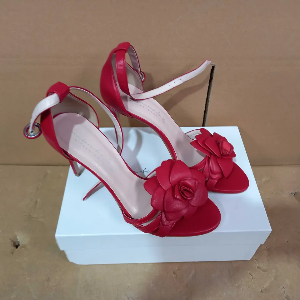 BOXED PAIR OF MITAROTONDA HIGH HEELS - SIZE 41