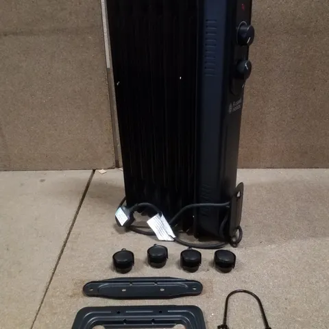 RUSSELL HOBBS 7 FIN OIL FILLED RADIATOR - BLACK