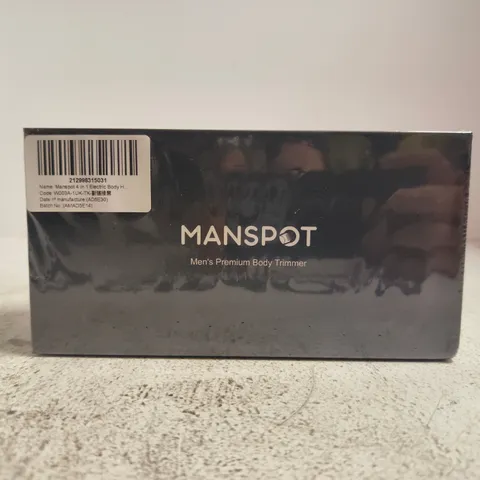 BOXED MANSPOT 4-IN-1 MEN'S PREMIUM BODY TRIMMER