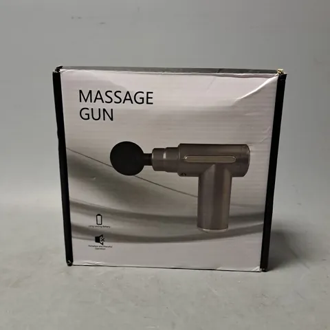 BOXED UNBRANDED MASSAGE GUN 