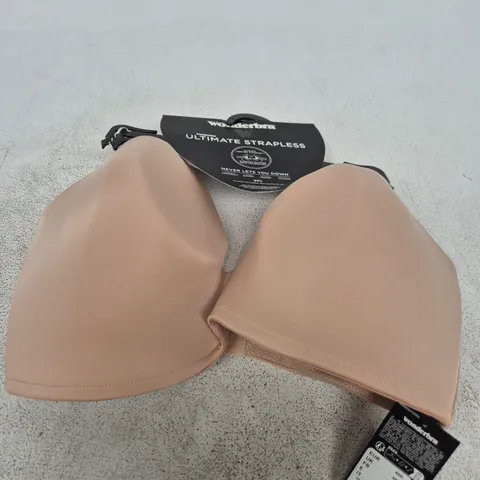 WONDERBRA UK 38F NUDE ULTIMATE STRAPLESS BRA