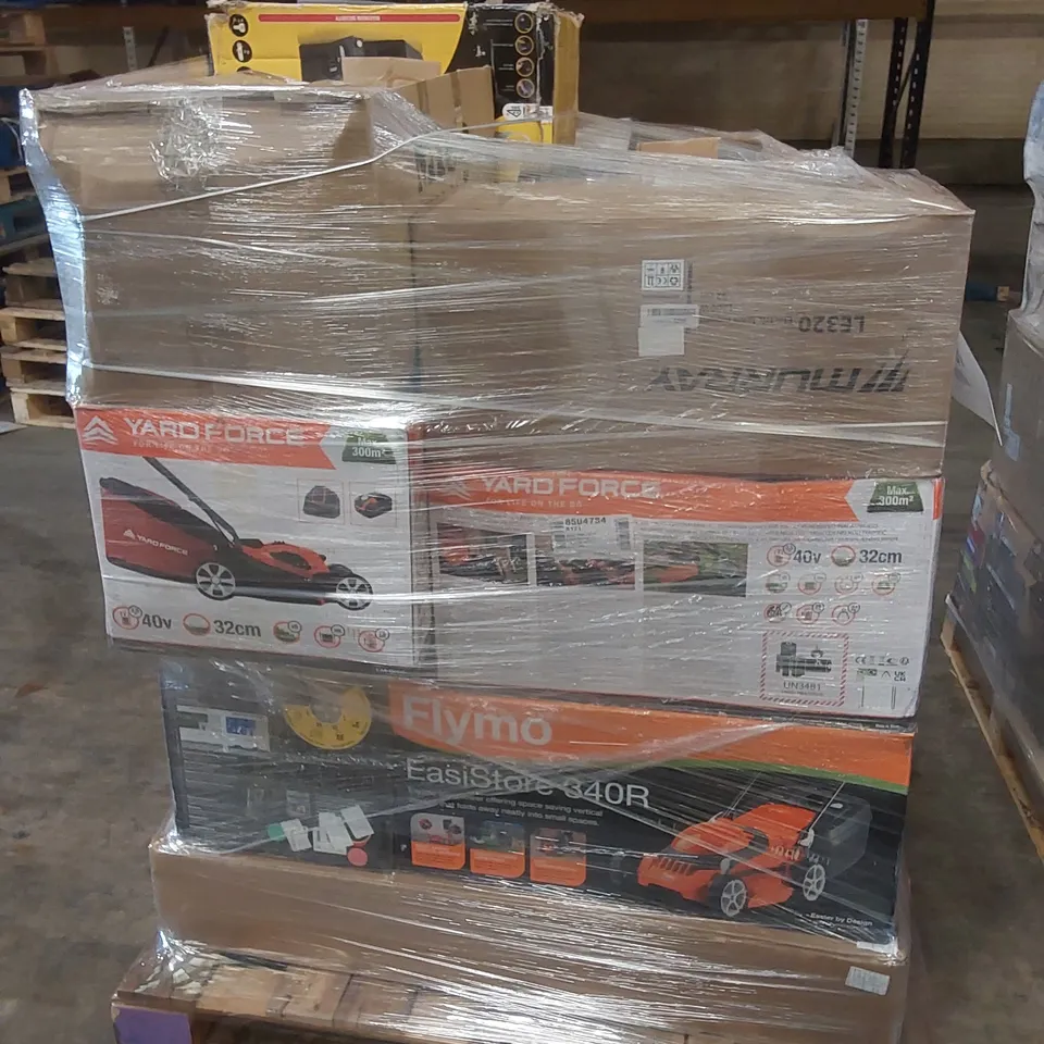 PALLET OF APPROXIMATELY 13 UNPROCESSED RAW RETURN HOUSEHOLD AND ELECTRICAL GOODS TO INCLUDE;