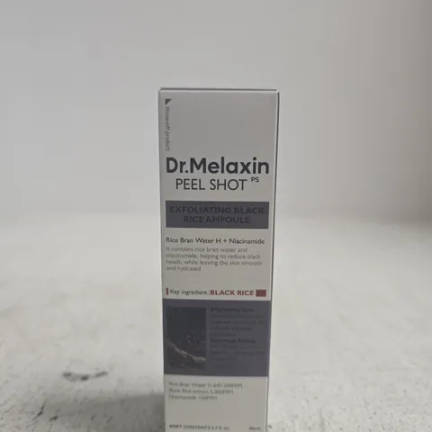 DR. MELAXIN PEEL SHOT PS – EXFOLIATING BLACK RICE AMPOULE - 80ML