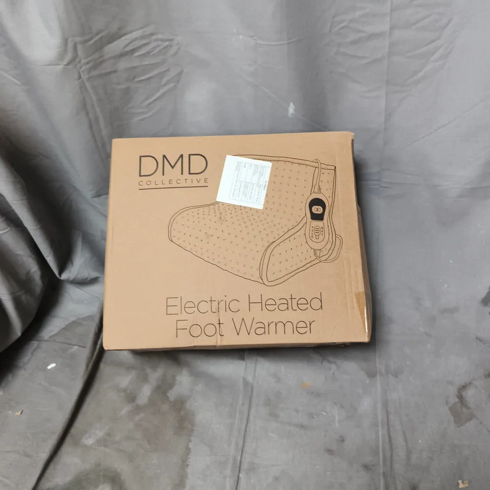 DMD COLLECTIVE ELECTRIC HEATED FOOT WARMER – BOXED