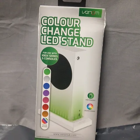 VENOM COLOUR CHANGE LED STAND FOR XBOX SERIES S – USB-POWERED, 8 COLOUR OPTIONS
