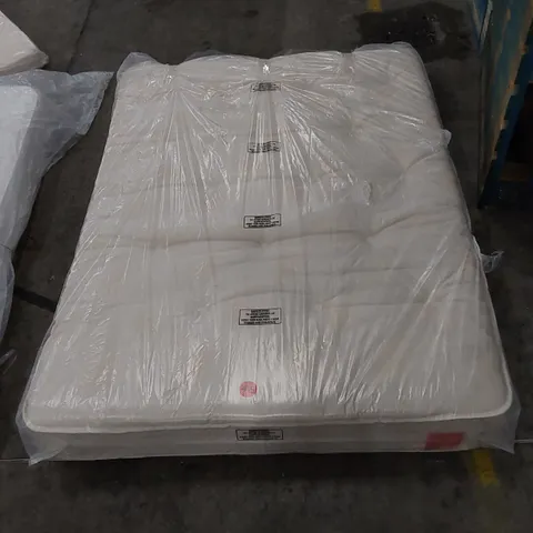 QUALITY BAGGED 4'6" DOUBLE POCKET SPRUNG MATTRESS