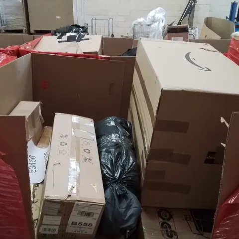 PALLET OF ASSORTED HOUSEHOLD GOODS AND PRODUCTS TO INCLUDE; BOXED HOUSEHOLD ITEMS ETC