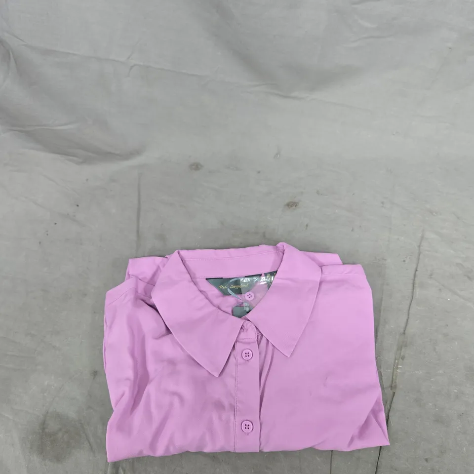 RUTH LANGFORD WOMEN'S PINK SHIRT BLOUSE – UK 10 (US 6, DE 38, IT 44)