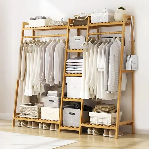 BOXED 157.5CM CLOTHING RACK