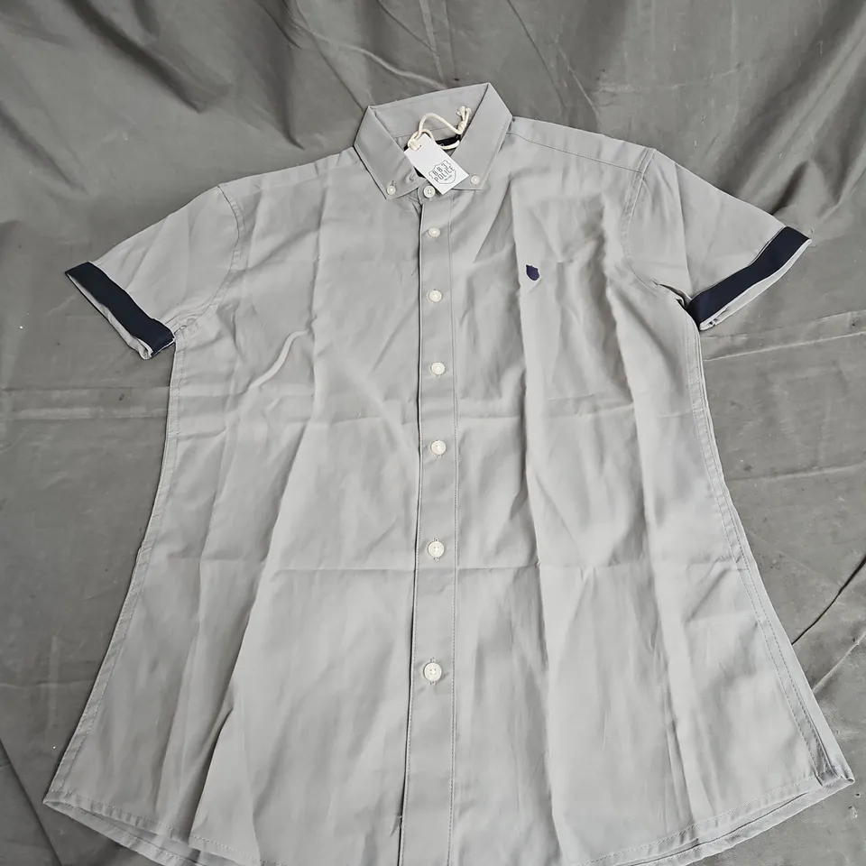 883 POLICE DOWELL SHIRT IN GREY SIZE M