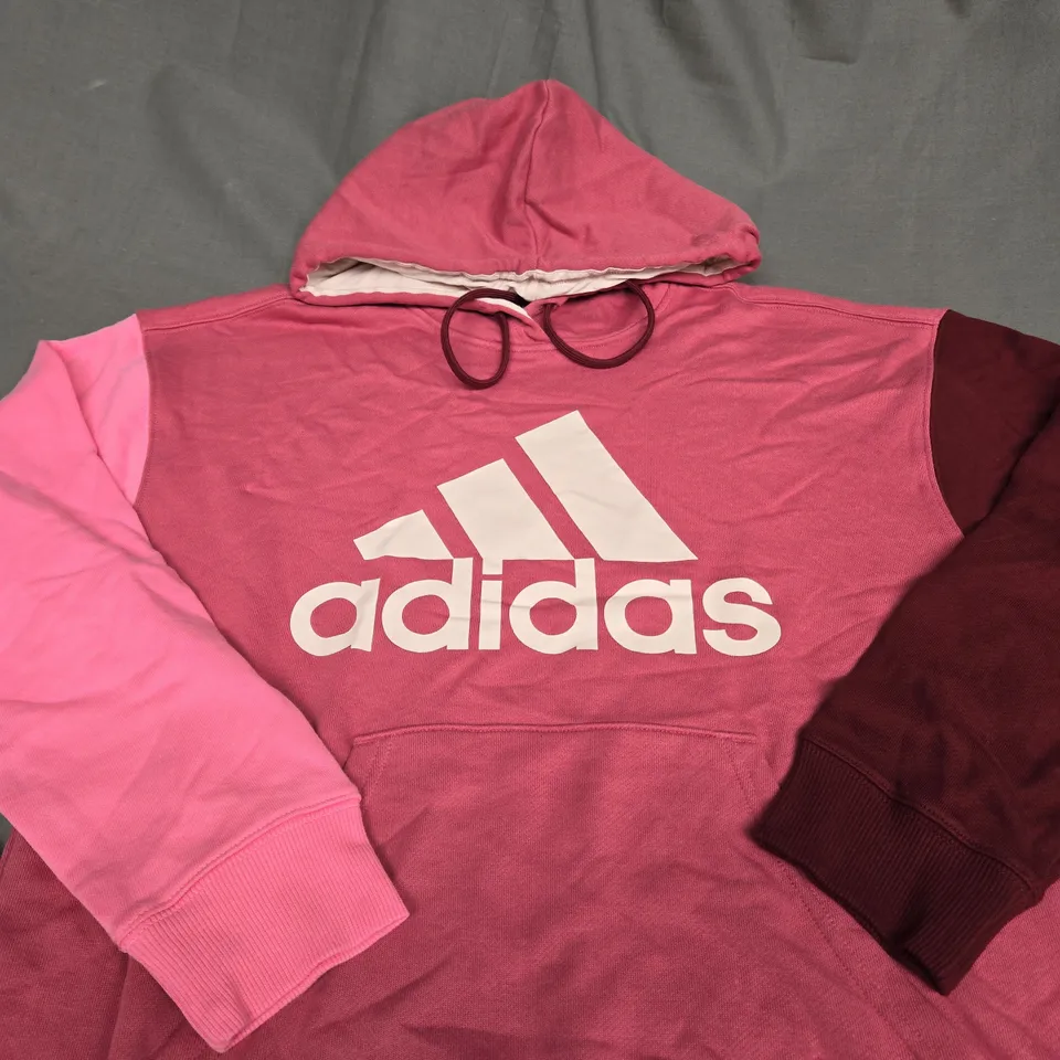 ADIDAS LOGO GRAPHIC HOODIE SIZE XS