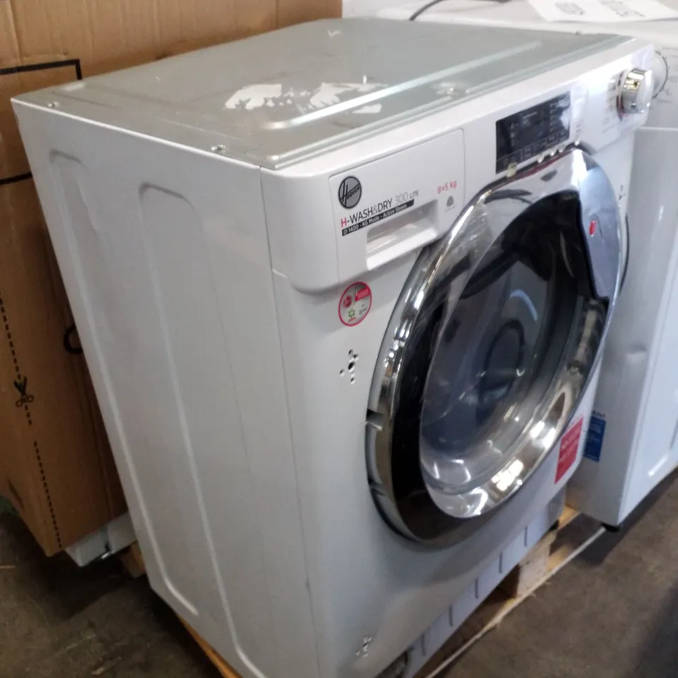 HOOVER H-WASH & DRY HBDS485D1ACE INTEGRATED WASHER DRYER - UNPROCESSED RAW RETURN