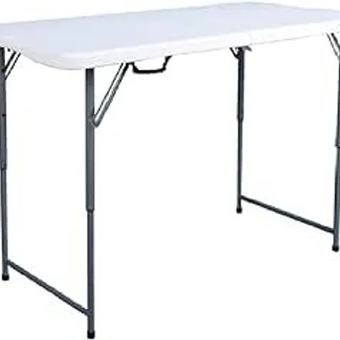 BOXED 4FT 1.2M FOLDING HEAVY DUTY OUTDOOR TRESTLE PARTY GARDEN TABLE