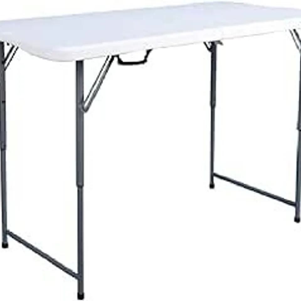 BOXED 4FT 1.2M FOLDING HEAVY DUTY OUTDOOR TRESTLE PARTY GARDEN TABLE