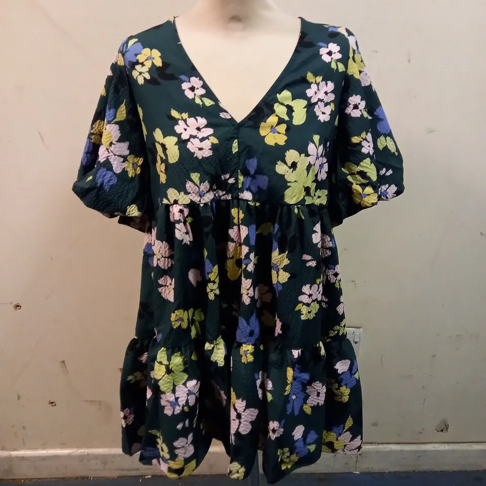 NOBODYS CHILD VIENNA LONG SLEEVED MINI DRESS - SIZE 8