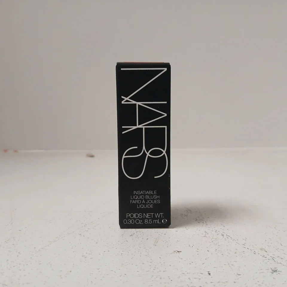 BOXED NARS INSATIABLE LIQUID BLUSH – 8.5 ML (0.3 OZ) – EXHIBIT A