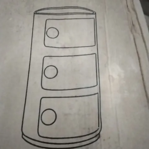 BOXED LIVING AND HOME STORAGE CABINET